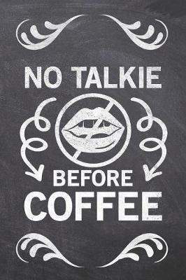 Book cover for No Talkie Before Coffee