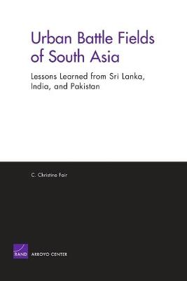 Book cover for Urban Battle Fields of South Asia