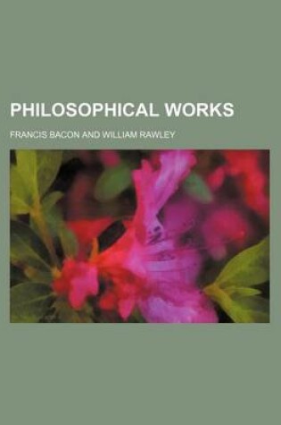 Cover of Philosophical Works