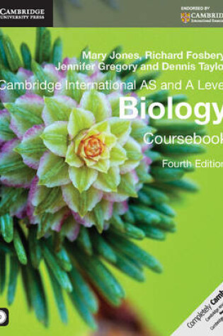 Cover of Cambridge International AS and A Level Biology Coursebook with CD-ROM