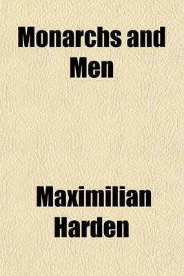 Book cover for Monarchs and Men