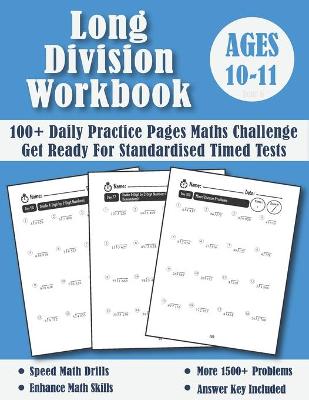 Book cover for Long Division Workbook Year 6 - KS2