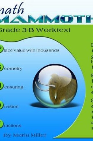 Cover of Math Mammoth Grade 3-B Worktext