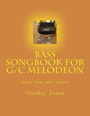 Book cover for Bass songbook for G/C melodeon