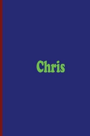 Cover of Chris - Personalized Journal