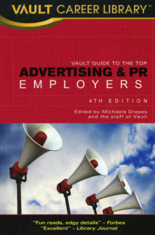 Cover of Vault Guide to the Top Advertising & PR Employers