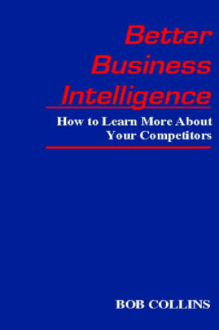 Cover of Better Business Intelligence