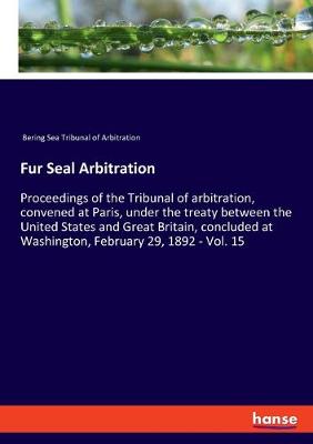 Book cover for Fur Seal Arbitration