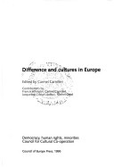 Cover of Difference and Cultures in Europe