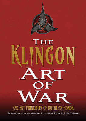 Book cover for The Klingon Art of War