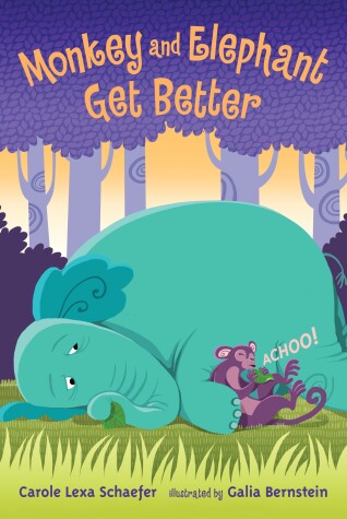 Book cover for Monkey and Elephant Get Better