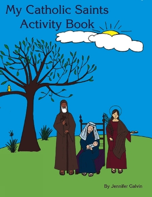 Book cover for My Catholic Saints Activity Book