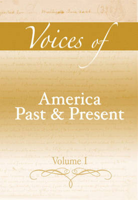 Book cover for Voices of America Past and Present, Volume I