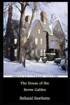 Book cover for The House of the Seven Gables By Nathaniel Hawthorne Annotated Novel