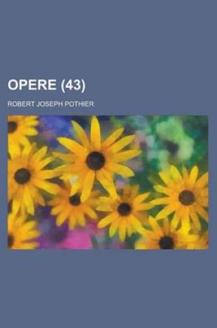 Cover of Opere (43)