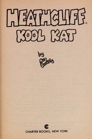 Cover of Heathcliff Kool Kat