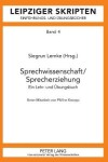 Book cover for Sprechwissenschaft/Sprecherziehung