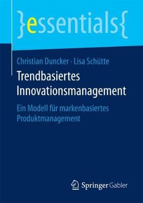 Cover of Trendbasiertes Innovationsmanagement