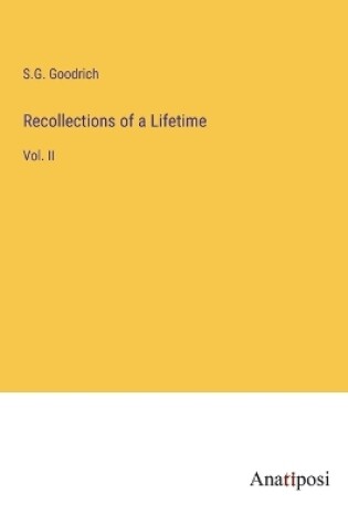 Cover of Recollections of a Lifetime