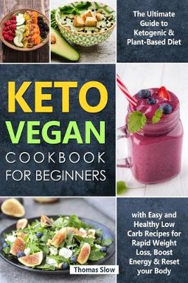 Cover of Keto Vegan Cookbook for Beginners