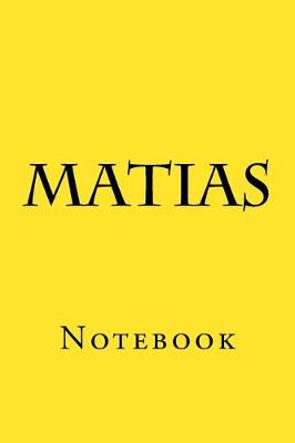 Book cover for Matias