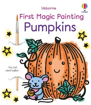 Book cover for First Magic Painting Pumpkins