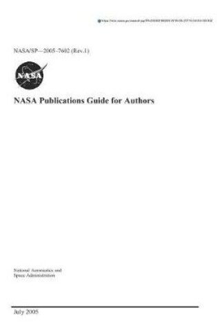 Cover of NASA Publications Guide for Authors. Revised