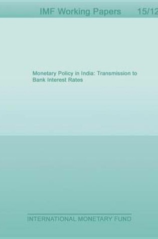 Cover of Monetary Policy in India