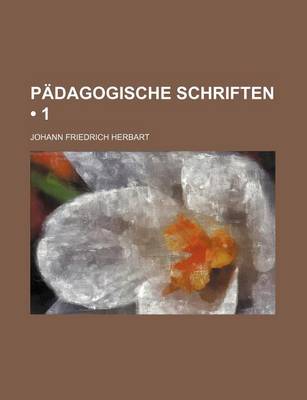 Book cover for Padagogische Schriften (1)