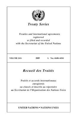 Book cover for Treaty Series 2616
