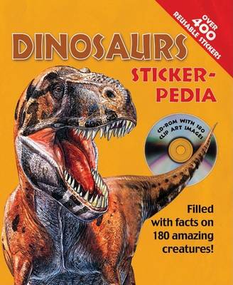 Book cover for Sticker-Pedia Dinosaurs