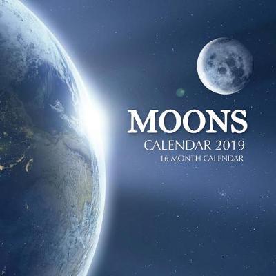 Book cover for Moons Calendar 2019