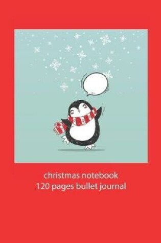 Cover of christmas notebook 120 pages bullet journal