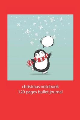 Book cover for christmas notebook 120 pages bullet journal