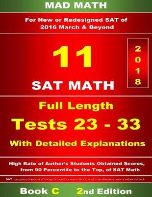 Book cover for Book C Redesigned SAT Tests 23-33