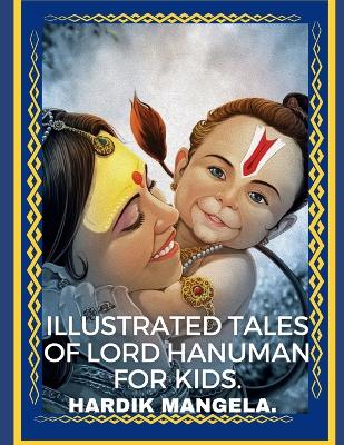 Book cover for Illustrated Tales of Lord Hanuman for Kids