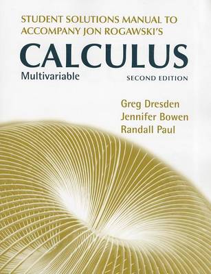 Book cover for Student's Solutions Manual for Multivariable Calculus