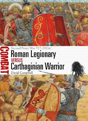 Book cover for Roman Legionary vs Carthaginian Warrior