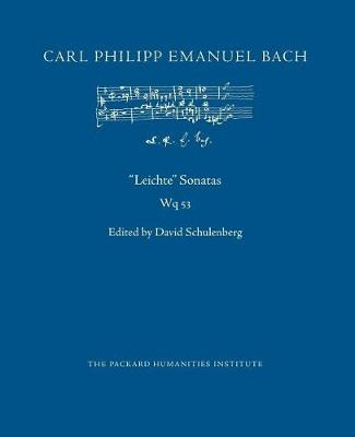 Cover of Leichte Sonatas, Wq 53