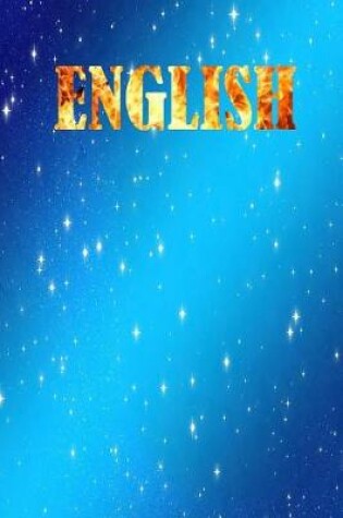 Cover of English Notebook