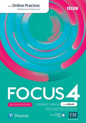 Book cover for Focus 2ed Level 4 Student's Book & eBook with Online Practice, Extra Digital Activities & App