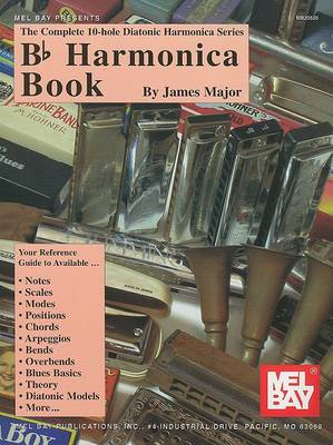 Book cover for B-Flat Harmonica Book