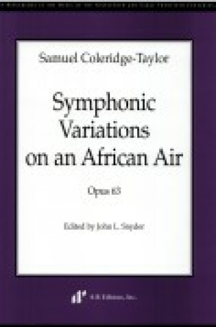 Cover of Symphonic Variations on an African Air