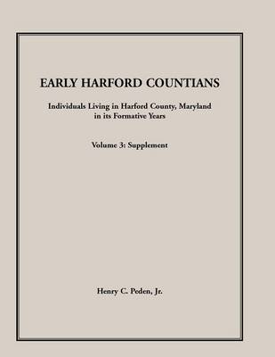 Book cover for Early Harford Countians. Volume 3