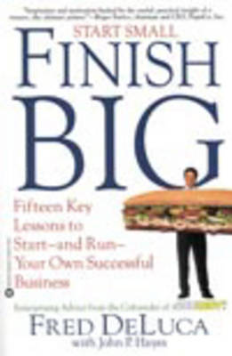 Book cover for Start Small, Finish Big