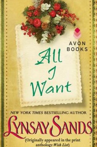 Cover of All I Want