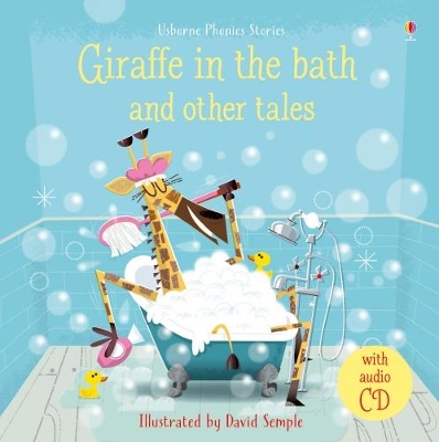 Book cover for Giraffe in the Bath and Other Tales with CD