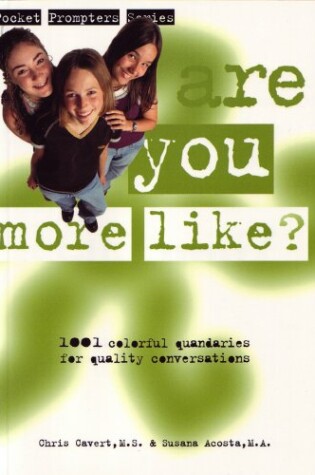 Cover of Are You More Like?