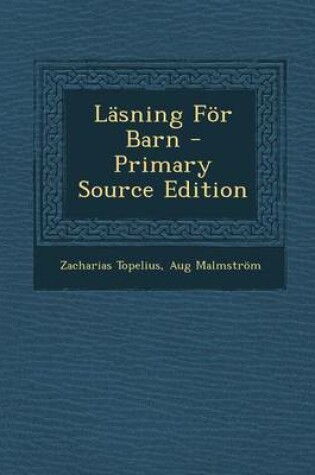 Cover of Lasning for Barn