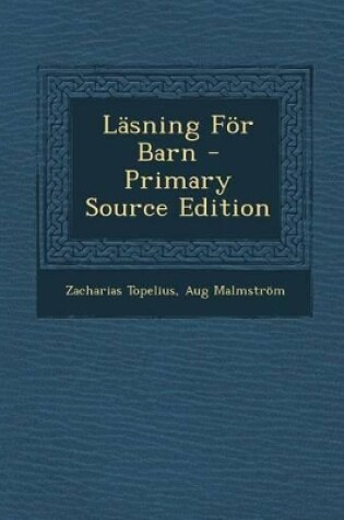 Cover of Lasning for Barn